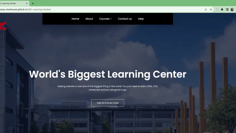 Empowering Students Worldwide ABC Learning Center's Global Learning Platform